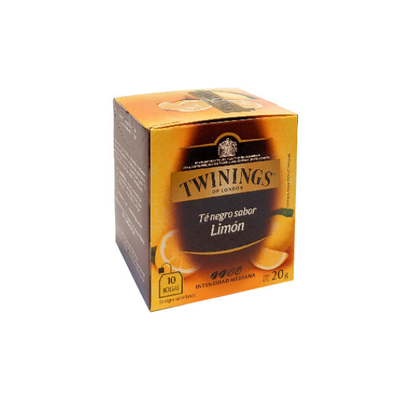 TE TWININGS NEGRO LIMON x 10 sob Unica