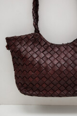 Noble Leather Bag Bordeaux