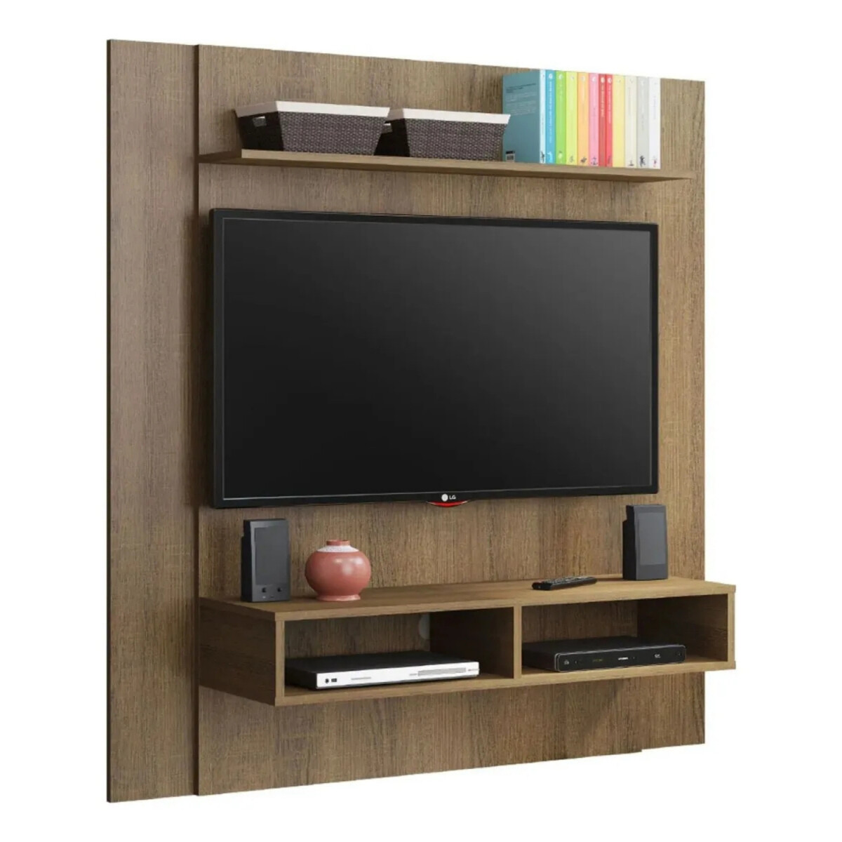 Rack Panel Mueble para TV Lumax Arizona Rústico 