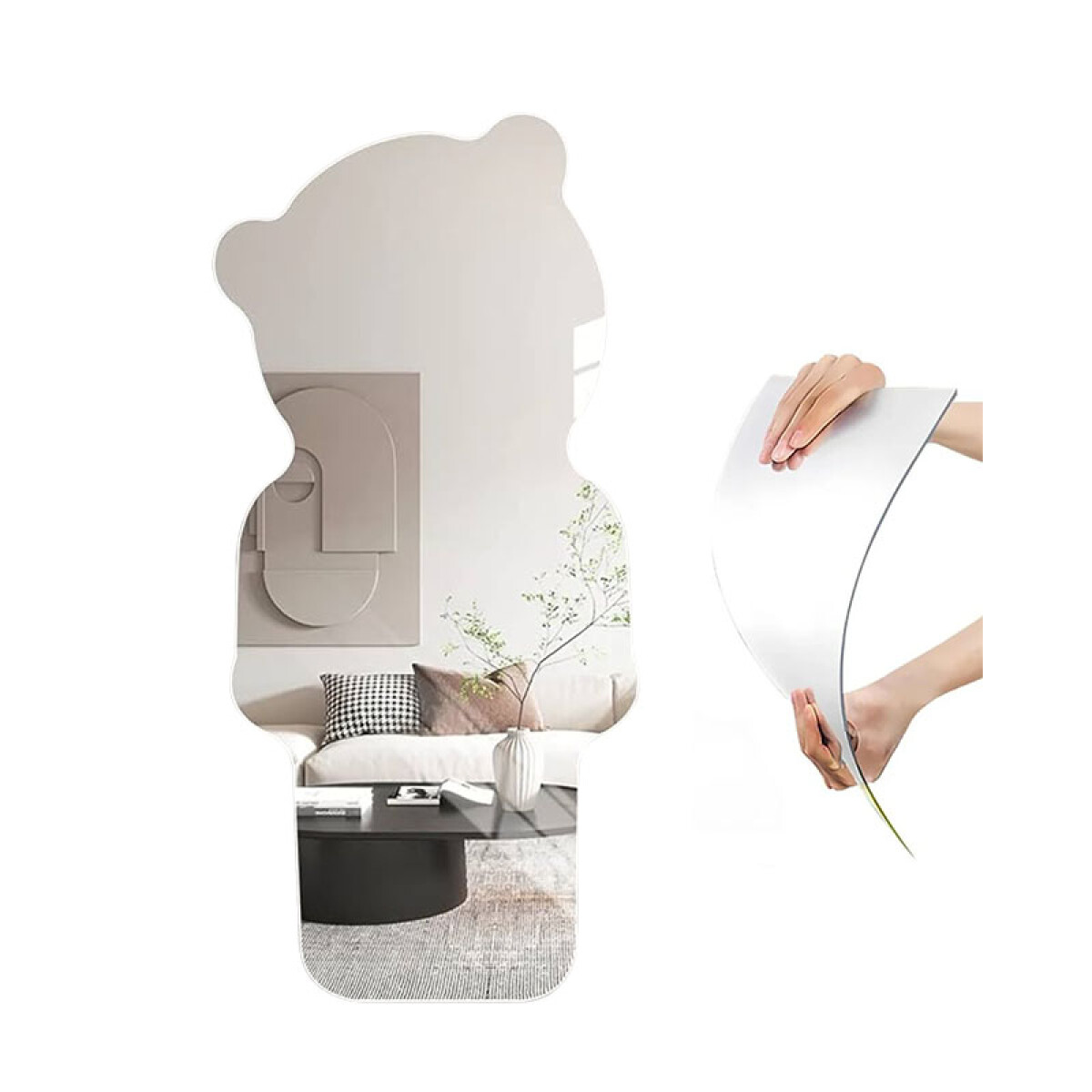 ESPEJO ACRÍLICO DECORATIVO • 148x45cm 