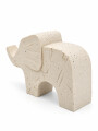 ELEFANTE ADORNO OFF WHITE
