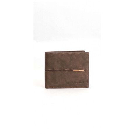 Billetera Van Gogh Topo C/ Guarda Marron