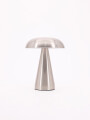 LAMPARA MUSHROOM SILVER USB PLATEADO