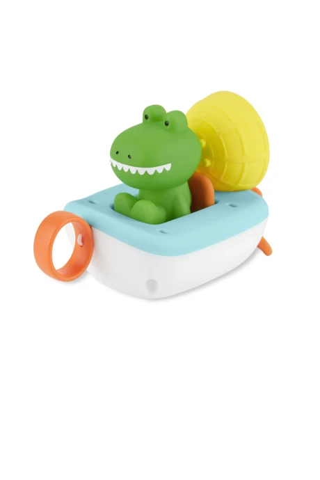 Juego de baño barco cocodrilo Juego de baño barco cocodrilo