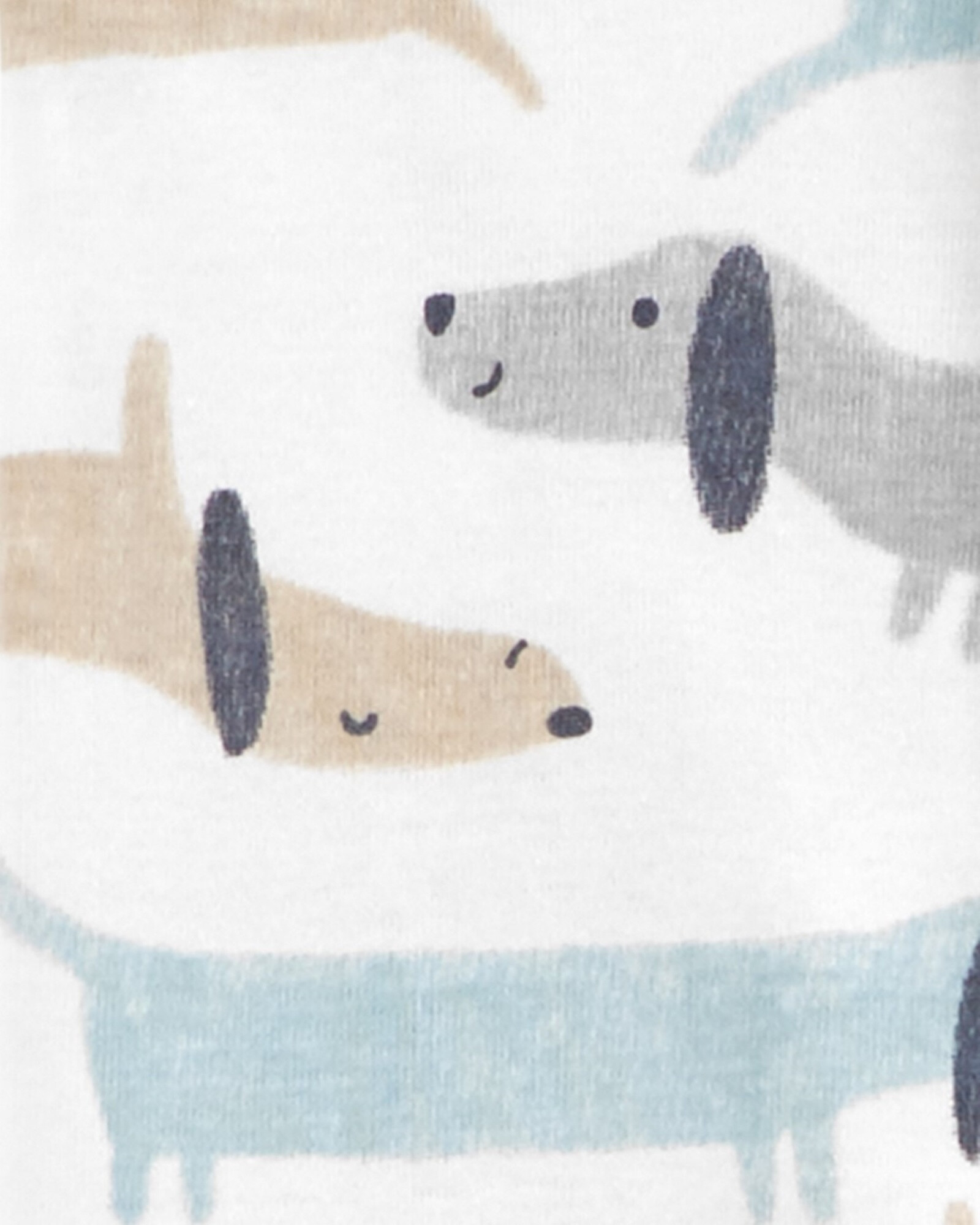 Set tres piezas para dormir y jugar perros Sin color