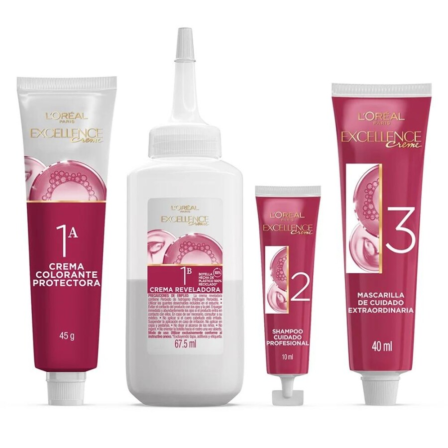 Tintura Excellence Crème 7.1 Rubio Ceniza - L'Oréal Tintura Excellence Crème 7.1 Rubio Ceniza - L'Oréal