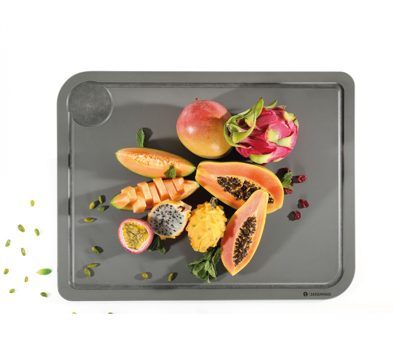 Tabla de Picar Comfort Gris XPLUS 49,5x38x0,9CM 