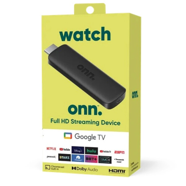 Tv Box Onn Google Tv Gen Hd TV BOX ONN STICK FULL HD