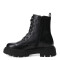 Bota de Niña MINI Miss Carol PAIA acordonada y con elastico Negro