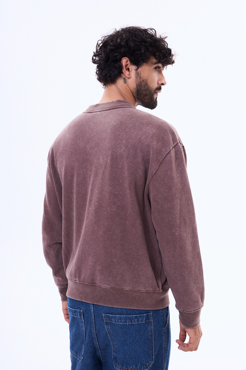 Campera de felpa Valladolid Marrón