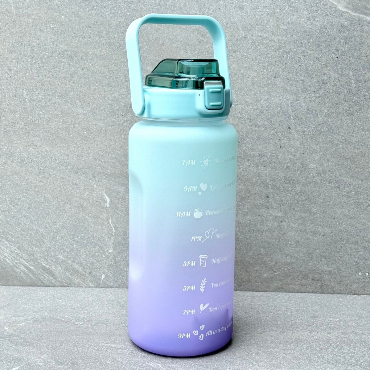 Botella Plástica Deportiva Con Sorbito 850ml 