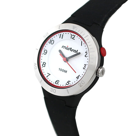 Reloj Mistral Deportivo Silicona Negro 0