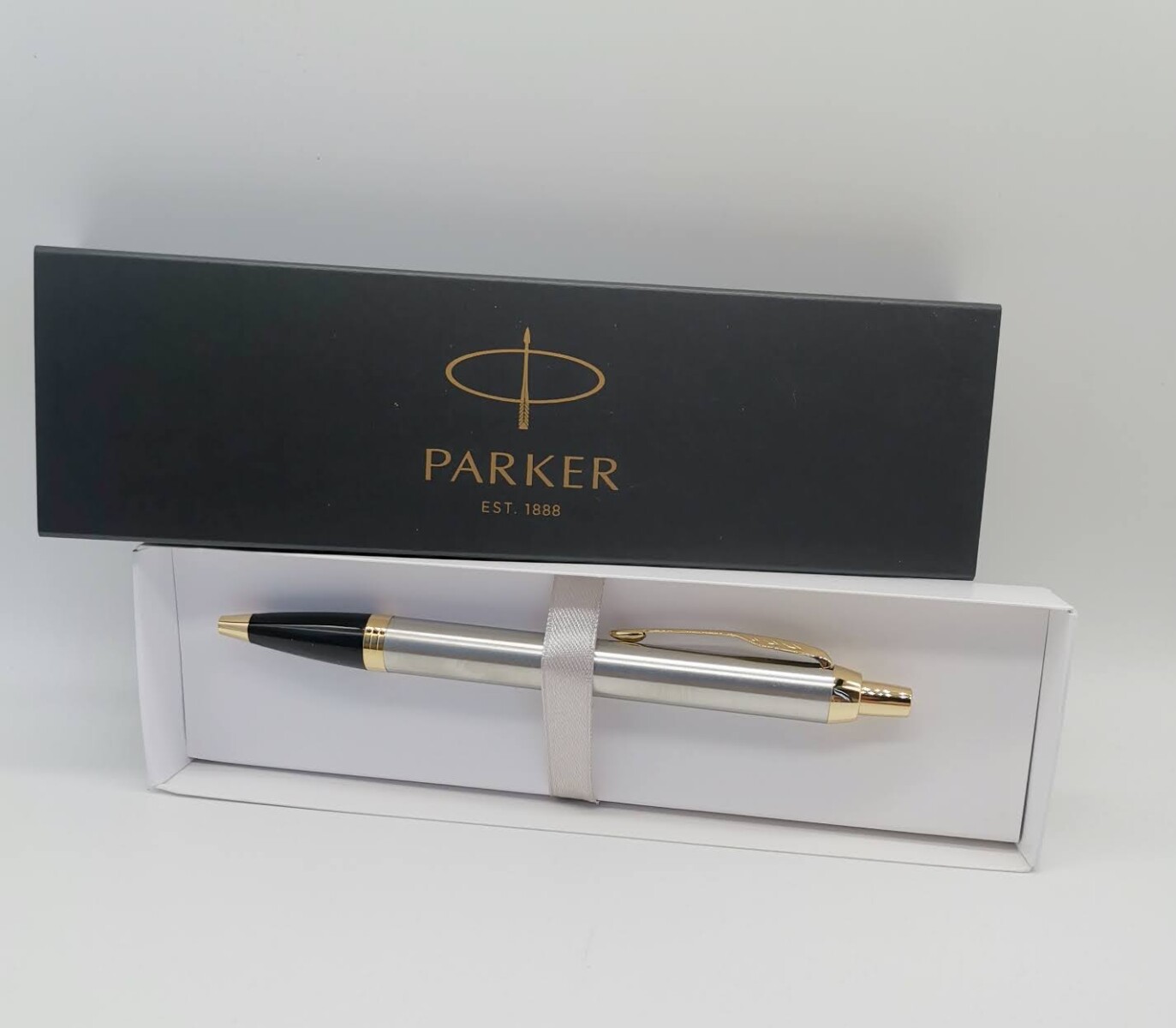 Lapicera Parker Bolígrafo Im Gris Claro 