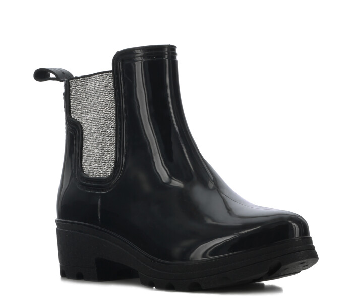Bota lluvia EMMA con elástico Black