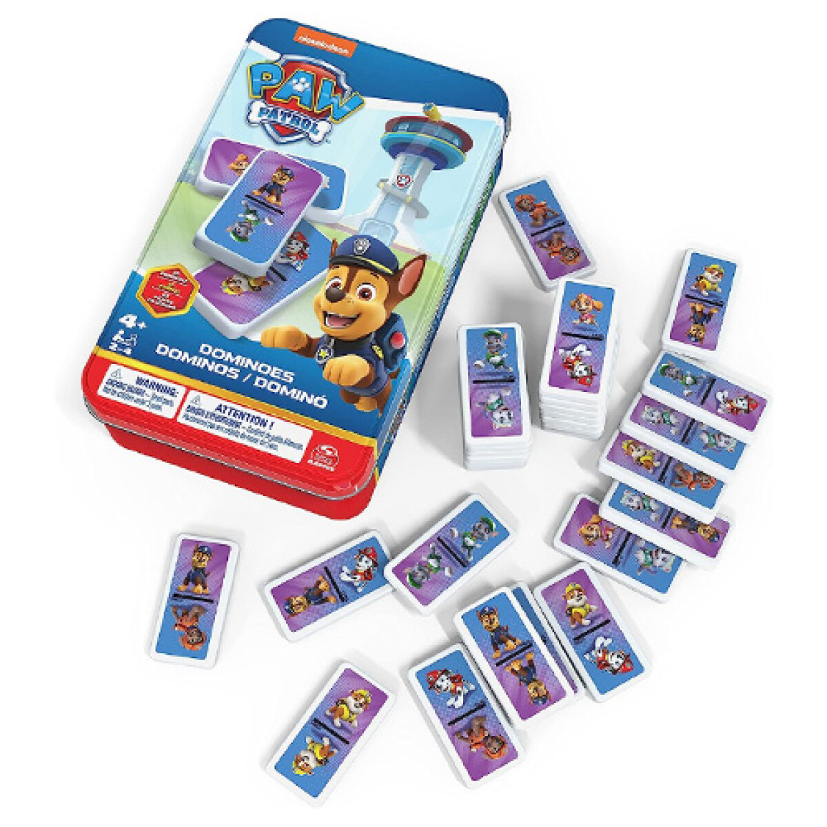Juego de Mesa Dominó Paw Patrol 