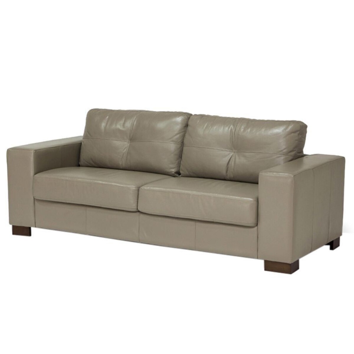 SOFA 100% CUERO - MODELO DOMINI - 4 CUERPOS - AVELLANA OPACO 