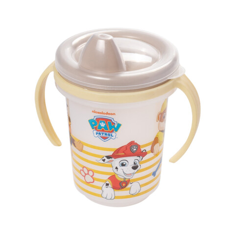 Vaso Entrenador con Tapa Paw Patrol 330 ml BEIGE