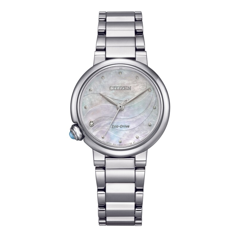 Reloj Citizen Eco-Drive EM0910-80D para mujer Plateado
