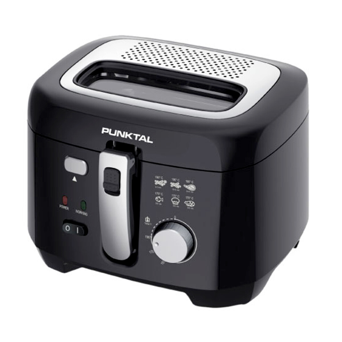 Freidora De Aceite Punktal Pk-fr105 2.5 L - FREIDORA PUNKTAL PK-FR105 C/ACEITE AP 