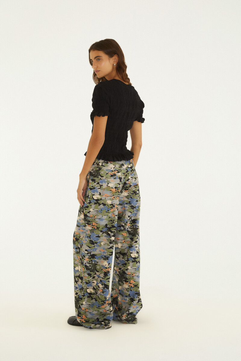 PANTALON ESTAMPADO Multicolor