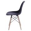 Silla Eames DKR - Base En Madera Negro