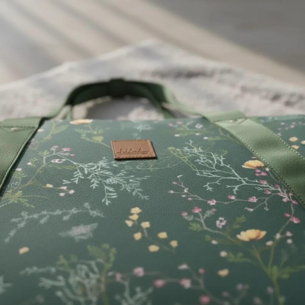 Bolso maternal Florence KIKKABOO verde