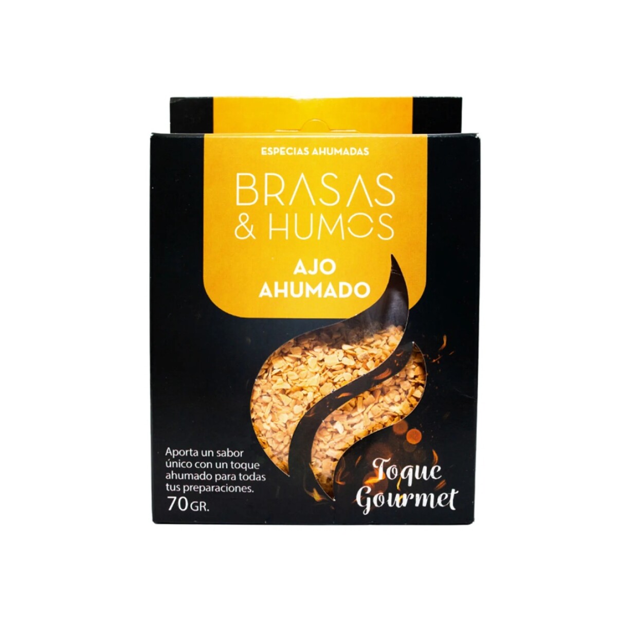 BRASAS Y HUMOS AJO 70G 