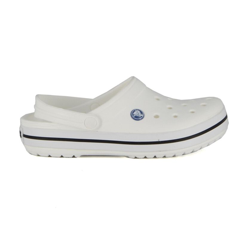 Zueco de Mujer Crocs Band c/tira Atras Blanco