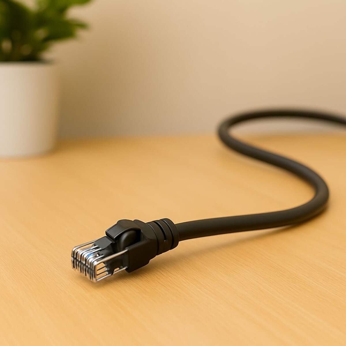 Cable de Red Patch UTP 1,5 metros Vention - NEGRO 