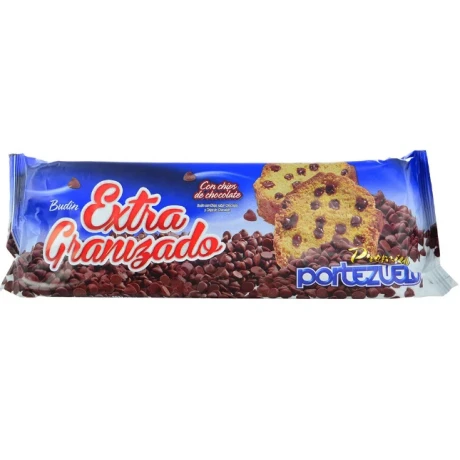 BUDIN PORTEZUELO RELL 200G EXTRA GRANIZADO BUDIN PORTEZUELO RELL 200G EXTRA GRANIZADO