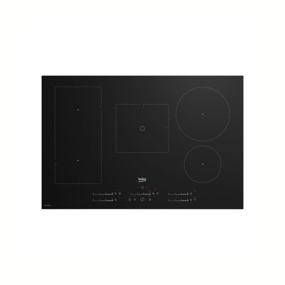 Anafe de Inducción 5 Zonas Negro - Modelo HII85770UFT - Beko Anafe de Inducción 5 Zonas Negro - Modelo HII85770UFT - Beko