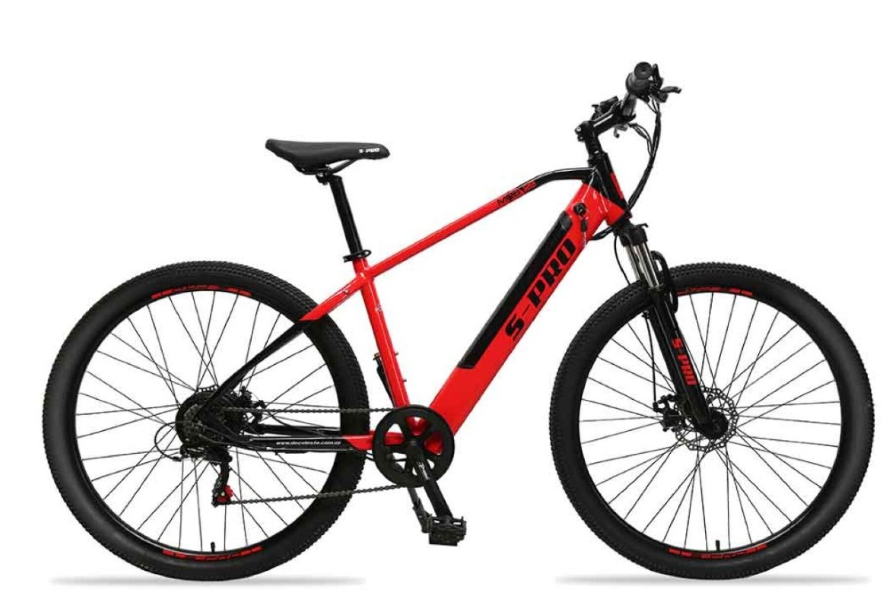 S-pro E-mob 29" - Rojo/negro 