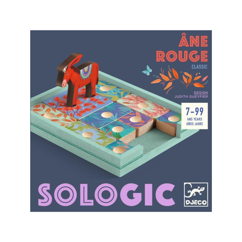 Juego de Lógica Ane Rouge Sologic Djeco Juego de Lógica Ane Rouge Sologic Djeco