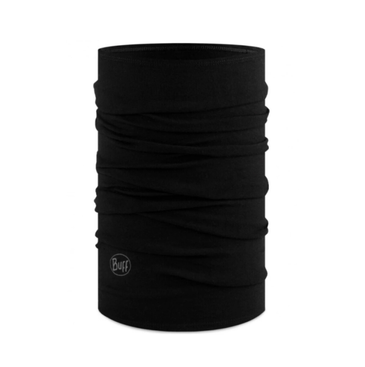 Bufanda Buff Merino Midweight Solid - Negro 