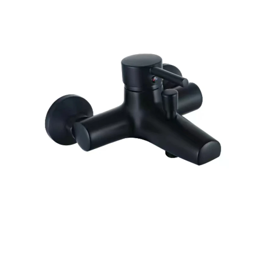 Grifería de Ducha Exterior Monocomando Black Matte Línea New Birillo Grifería de Ducha Exterior Monocomando Black Matte Línea New Birillo