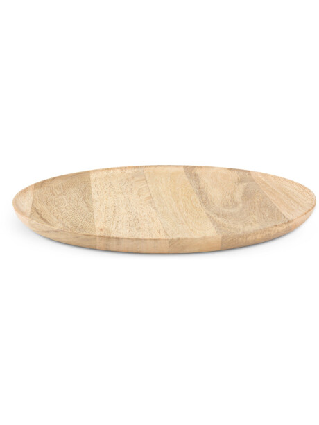 Bandeja decorativa GERNER Ø30cm madera Bandeja decorativa GERNER Ø30cm madera