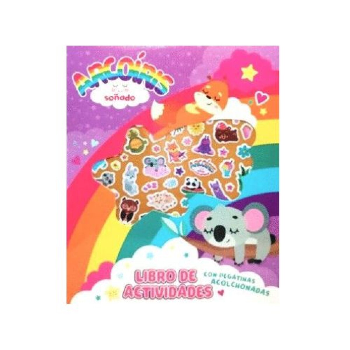 Arcoiris Soñado Actividades con Pegatinas Acolchonadas - Arcoiris Soñado Actividades Con Pegatinas Acolchonadas 