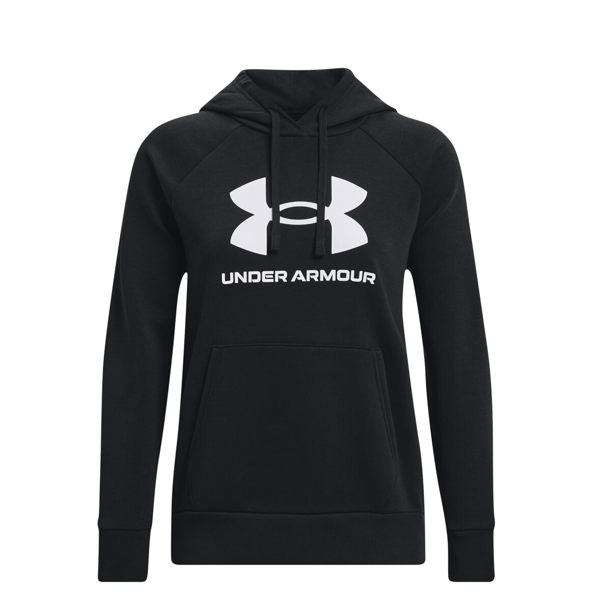Canguro de Mujer Under Armour Logo Rival Fleece - Negro 
