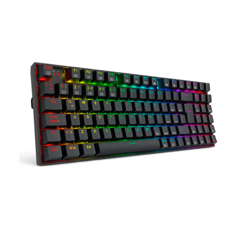 Teclado Gamer Redragon Ziggs K669 Black RGB Switch Red Teclado Gamer Redragon Ziggs K669 Black RGB Switch Red