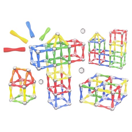 Juego Magnetico 128 pcs Juego Magnetico 128 pcs