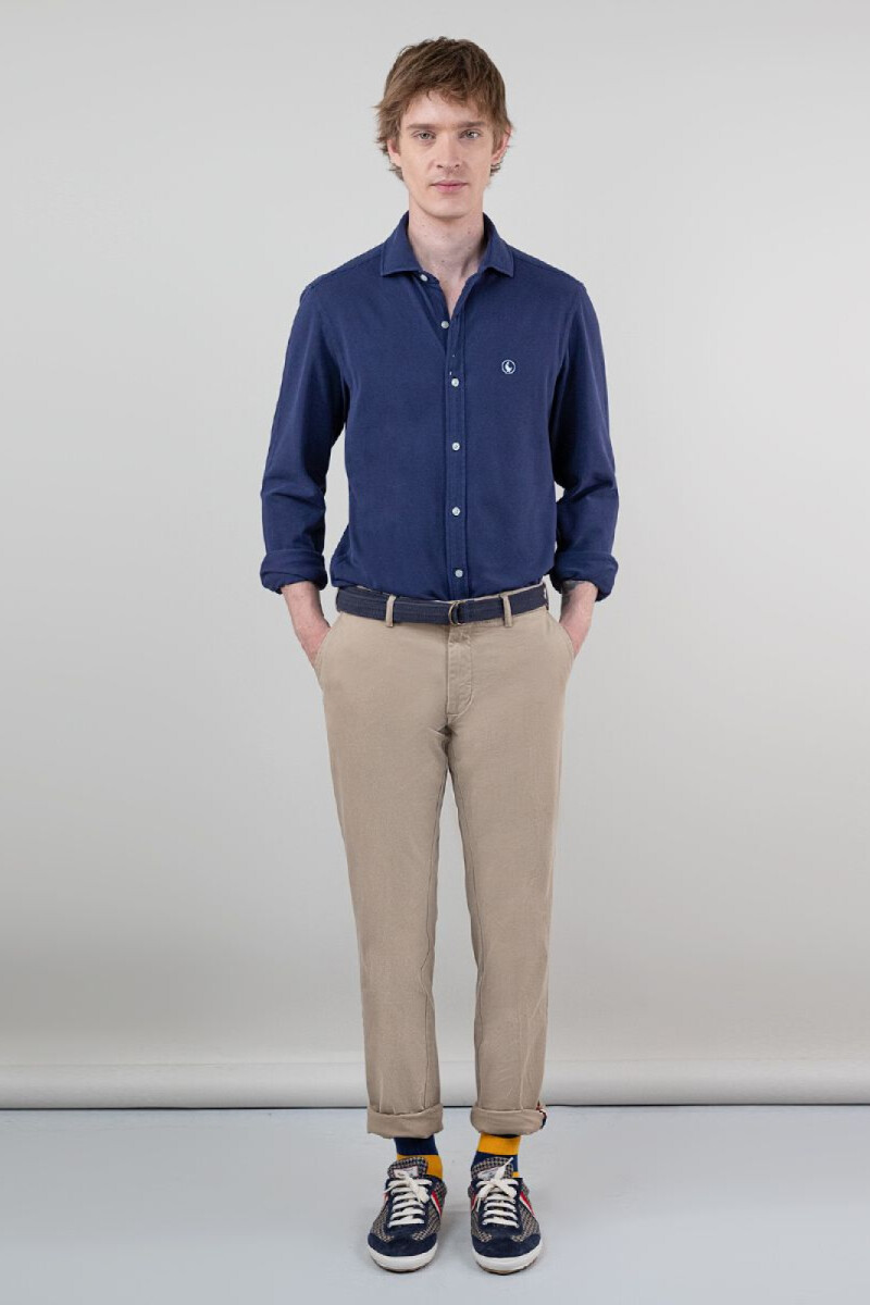 Pantalón Chino Beige