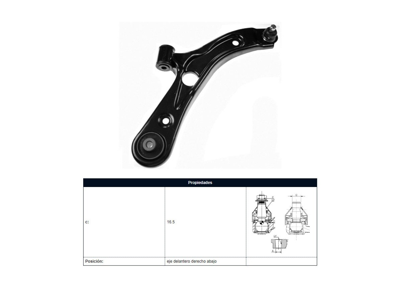 Parilla De Suspension Delantera Suzuki Swift 07-11 Der 