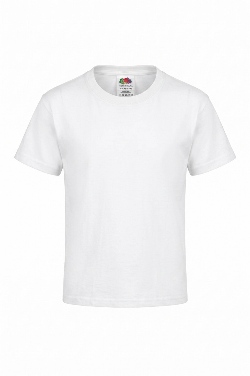 Pack x2 Camiseta interior - infantil BLANCO