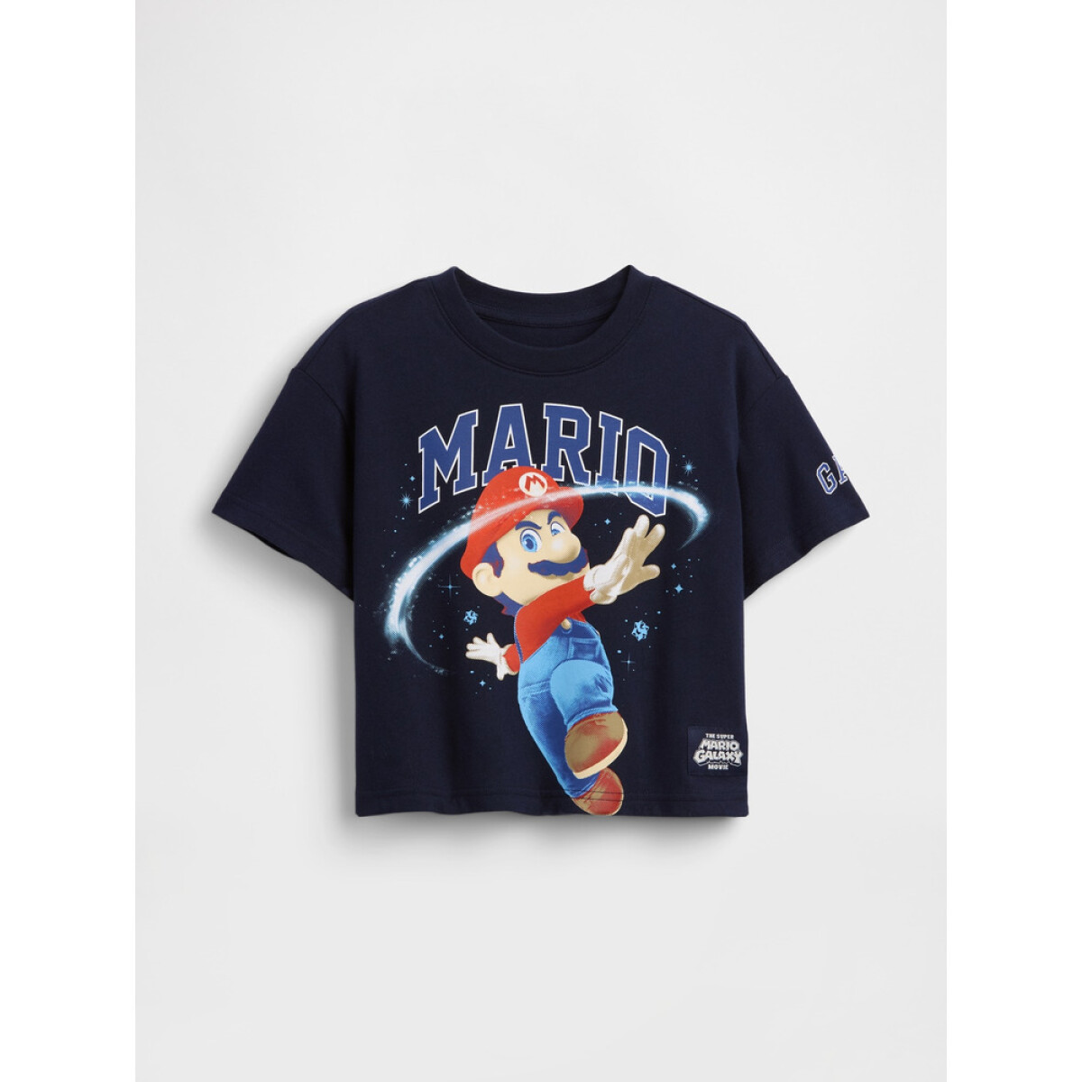 SMB SS BOXY GR TEE - MARIO 