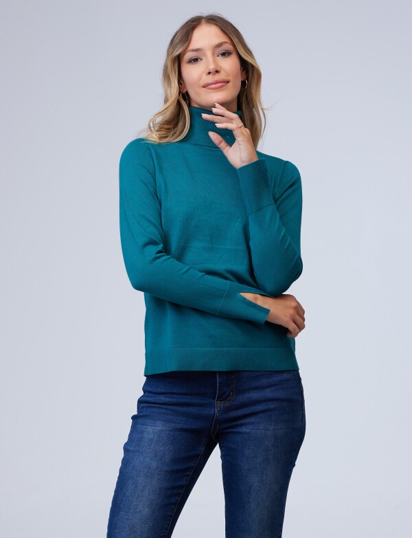 Polera Basica PETROLEO