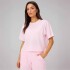Polo Cotton Boxy Tee Mujer Soft Pink