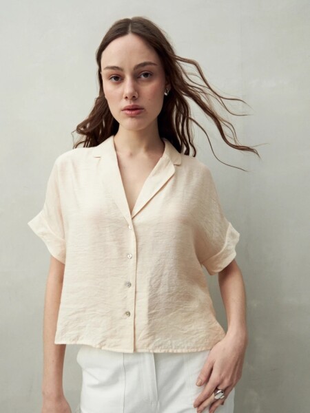 CAMISA D.CASSIN CALIZ CRUDO