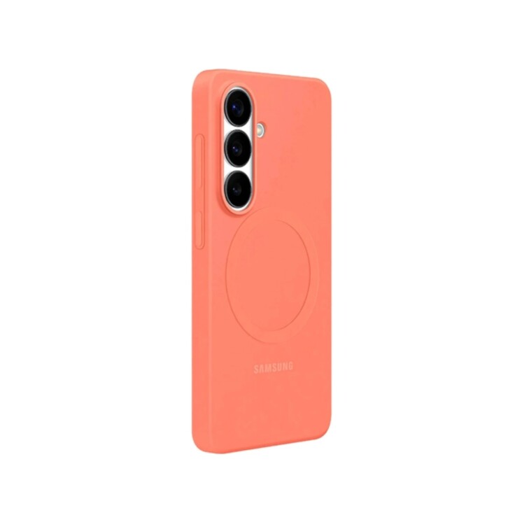 Funda Samsung Silicone Magnet para Galaxy S26 Coralred