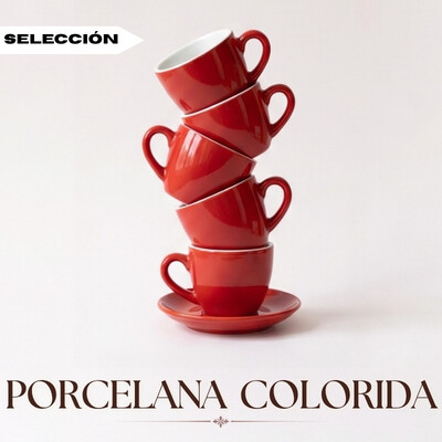Juego de piezas de porcelana