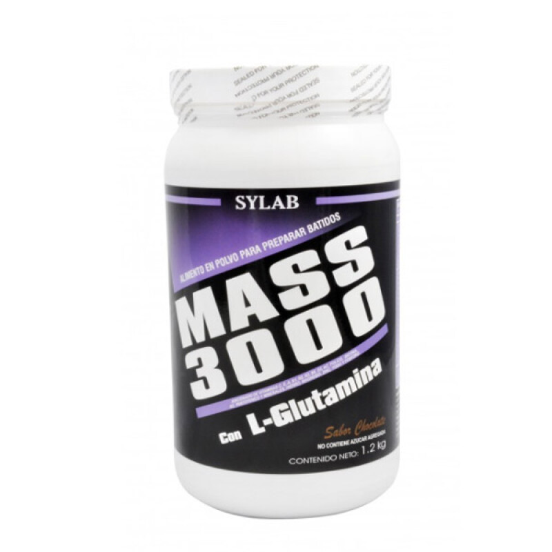 Mass 3000 Sylab Sabor Chocolate 1,2 Kgs. Mass 3000 Sylab Sabor Chocolate 1,2 Kgs.